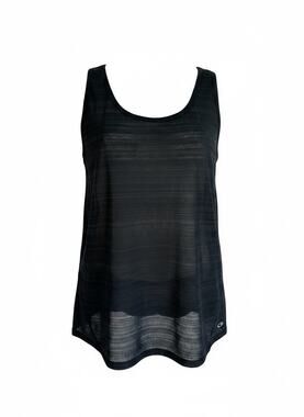 Champion black Duo Dry semisheer racerback tank top activewear XL